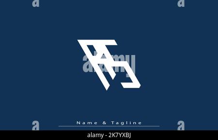Lettere alfabetiche iniziali logo monogramma RS , SR Illustrazione Vettoriale