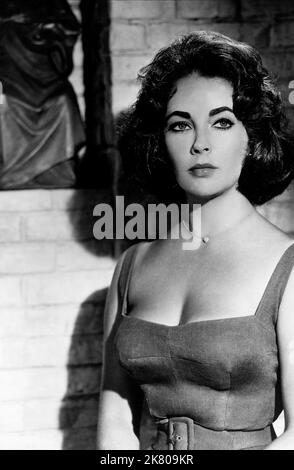 Elizabeth Taylor Film improvvisamente, Last Summer (USA 1959) personaggi: Catherine Holly regista: Joseph L. Mankiewicz 22 dicembre 1959 **WARNING** questa fotografia è solo per uso editoriale ed è copyright della COLUMBIA e/o del fotografo assegnato dalla Film o Production Company e può essere riprodotta solo da pubblicazioni in concomitanza con la promozione del suddetto Film. È richiesto un credito obbligatorio a COLUMBIA. Il fotografo deve essere accreditato anche se conosciuto. Nessun uso commerciale può essere concesso senza l'autorizzazione scritta di The Film Company. Foto Stock