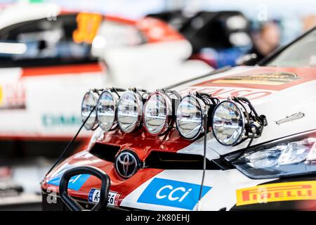 Ambiente durante il RACC Rally Catalunya de Espana, 12th° round del WRC World Rally Car Championship 2022, dal 20 al 23 ottobre 2022 a Salou, Spagna - Foto Nikos Katikis / DPPI Foto Stock