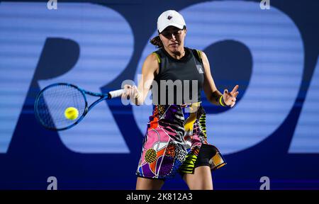 Fernanda Contreras Gomez del Messico durante la sua partita di primo turno al torneo di tennis WTA 2022 Guadalajara Open Akron WTA 1000 il 17 ottobre 2022 a Guadalajara, Messico - Foto: Rob Prange/DPPI/LiveMedia Foto Stock