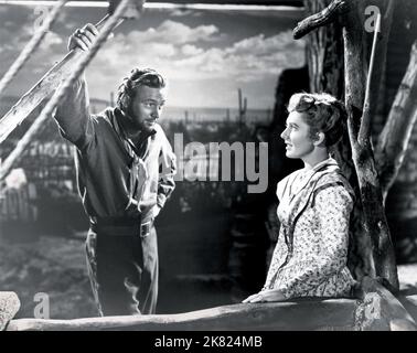 William Holden & Jean Arthur Film: Arizona (USA 1940) personaggi: Peter Muncie, Phoebe Titus regista: Wesley Ruggles 15 novembre 1940 **AVVERTENZA** questa fotografia è solo per uso editoriale ed è copyright di COLUMBIA e/o del fotografo assegnato dalla Film o dalla Production Company e può essere riprodotta solo da pubblicazioni in concomitanza con la promozione del film di cui sopra. È richiesto un credito obbligatorio a COLUMBIA. Il fotografo deve essere accreditato anche quando è noto. Nessun uso commerciale può essere concesso senza autorizzazione scritta da parte della Film Company. Foto Stock