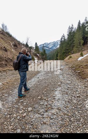 Bellissimo paesaggio nei Tatra. Polonia . Foto Stock