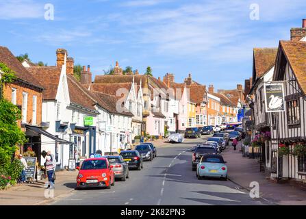 Lavenham Suffolk Inghilterra Regno Unito Europa Foto Stock