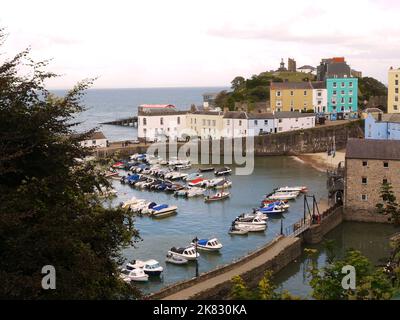 Tenby, Dyfed, S.Wales, Regno Unito Foto Stock