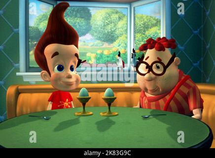 Jimmy & Carl Wheezer Film: Jimmy Neutron: Boy Genius (2001) personaggi: & Carl Wheezer 09 dicembre 2001 **AVVERTENZA** questa fotografia è solo per uso editoriale ed è copyright di PARAMOUNT e/o del fotografo assegnato dalla Film o dalla Production Company e può essere riprodotta solo da pubblicazioni in concomitanza con la promozione del film di cui sopra. È richiesto un credito obbligatorio a PARAMOUNT. Il fotografo deve essere accreditato anche quando è noto. Nessun uso commerciale può essere concesso senza autorizzazione scritta da parte della Film Company. Foto Stock