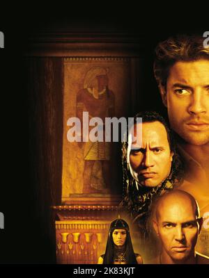 Arnold Vosloo, Dwayne 'The Rock' Johnson, Brendan Fraser, Rachel Weisz & Oded Fehr Movie Artwork Film: The Mummy Returns (USA 2001) regista: Stephen Sommers 29 aprile 2001 **AVVERTENZA** questa fotografia è solo per uso editoriale ed è copyright di IMMAGINI UNIVERSALI e/o del fotografo assegnato dalla Film o dalla Production Company e può essere riprodotta solo da pubblicazioni in concomitanza con la promozione del film di cui sopra. È richiesto un credito obbligatorio per LE FOTO UNIVERSALI. Il fotografo deve essere accreditato anche quando è noto. Nessun uso commerciale può essere concesso senza autorizzazione scritta Foto Stock