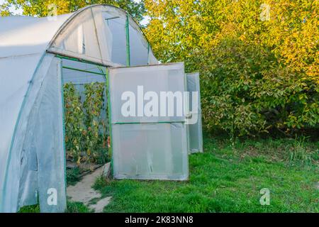 Serra privata nella periferia di Petrovaradin, Novi Sad, Serbia. Foto Stock