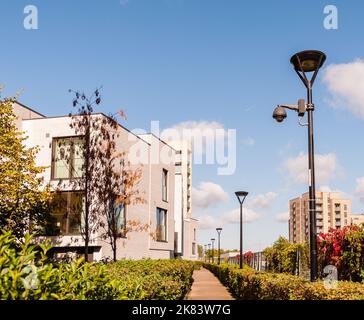Sviluppo East Village London a Stratford, Londra, Inghilterra, Regno Unito, ottobre 08, 2022 Foto Stock