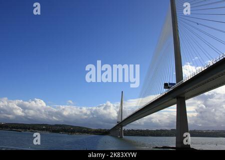 I tre ponti di Edimburgo, Scozia Foto Stock