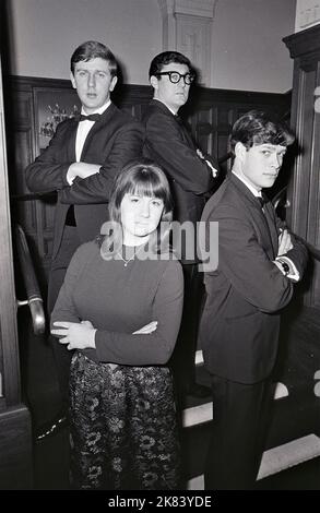 IL gruppo pop australiano SEEKERS nel febbraio 1965. Foto: Tony Gale Foto Stock