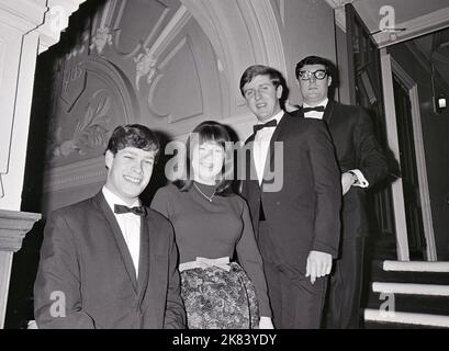 IL gruppo pop australiano SEEKERS nel febbraio 1965. Foto: Tony Gale Foto Stock