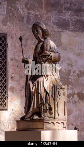 Madonna di Maulbronner, Monastero di Maulbronn (Kloster Maulbronn), Baden-Württemberg, Germania Foto Stock