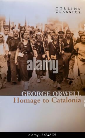 Omaggio alla Catalogna - George Orwell - 1938 Foto Stock