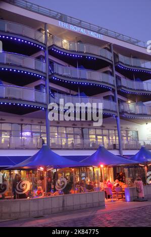 ROYAL YACHT HOTEL, ST. HELIER, JERSEY, ISOLE DEL CANALE. PIC MIKE WALKER 2016 Foto Stock