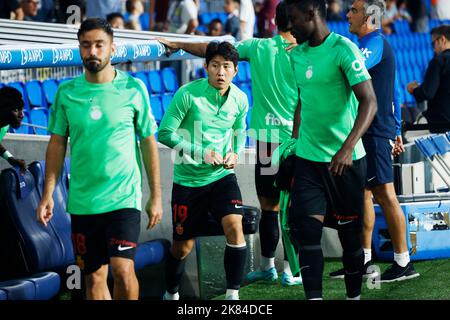 Kang-in Lee (Mallorca), 19 OTTOBRE 2022 - Calcio : spagnolo 'la Liga Santander' match tra Real Sociedad 1-0 RCD Mallorca al reale Arena di San Sebastian, Spagna. (Foto di D.Nakashima/AFLO) Foto Stock