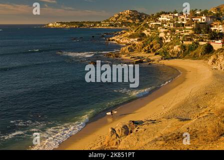 Punta Palmilla all'alba San Jose del Cabo, Baja California sur, Messico Foto Stock