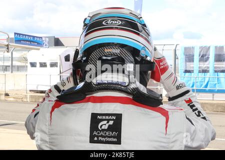 6° vincitore della medaglia d'oro olimpica Sir Chris Hoy alla guida dell'Algarve Pro Racing a bordo di un telaio Ligier JS P2 alimentato da Nissan durante il 1st° round dell'European le Mans Series 2016 a Silverstone, Northamptonshire. Foto Stock