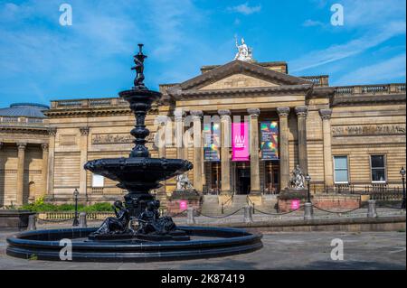 The Walker Art Gallery, Liverpool, Merseyside, Inghilterra, Regno Unito, Europa Foto Stock