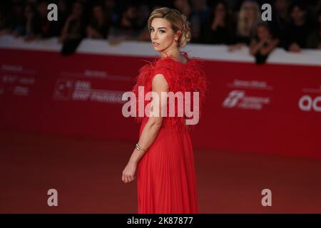 Roma, Italia. 20th Ott 2022. Silvia Salis partecipa al tappeto rosso del film 'l'Innocent' all'apertura del Film Fest di Roma all'Auditorium Parco della Musica. (Foto di Davide di Lalla/SOPA Images/Sipa USA) Credit: Sipa USA/Alamy Live News Foto Stock