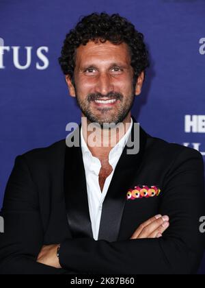 Hollywood, Stati Uniti. 20th Ott 2022. HOLLYWOOD, LOS ANGELES, CALIFORNIA, USA - 20 OTTOBRE: Federico Ferrante arriva alla Los Angeles Premiere della serie originale HBO 'The White Lotus' Season 2 che si terrà presso Goya Studios il 20 ottobre 2022 a Hollywood, Los Angeles, California, USA. (Foto di David Acosta/Image Press Agency) Credit: Image Press Agency/Alamy Live News Foto Stock