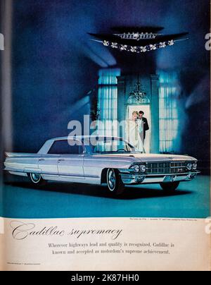 Vintage 20 Ottobre 1961 'Life' Magazine Advert, USA Foto Stock