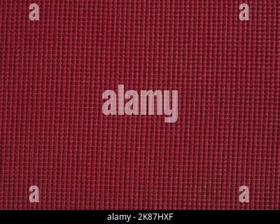 Tessuto rosso ad alta risoluzione - può essere utilizzato come sfondo Foto Stock