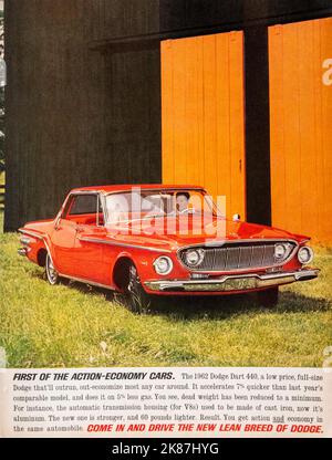 Vintage 20 Ottobre 1961 'Life' Magazine Advert, USA Foto Stock