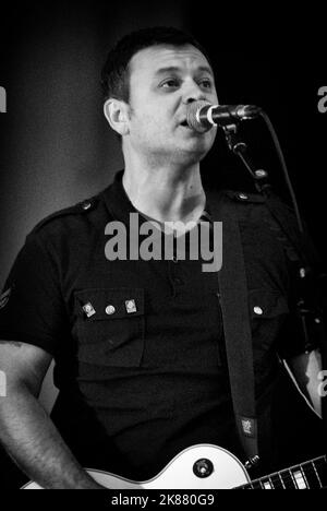 James Dean Bradfield - Manic Street Preachers, V2007, Hylands Park, Chelmsford, Essex, Regno Unito - 19 agosto 2007 Foto Stock