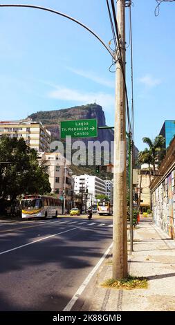 Rio de Janeiro, Brasile - 10.31.2014 - strade della città Foto Stock