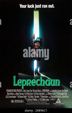 Poster, 'Leprechaun' (1993) immagini di Trimark. Riferimento file 34408-222THA Foto Stock