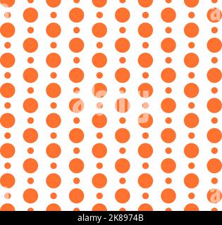 Pattern vettoriale senza giunture fatto di palle divertenti Illustrazione Vettoriale