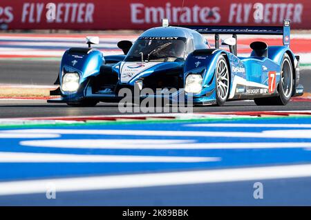 21 ottobre 2022: David Porter #07 Peugeot 908 in pista per la Masters Endurance Legends prima sessione di qualificazione al Gran Premio degli Stati Uniti, circuito delle Americhe. Austin, Texas. Mario Cantu/CSM Foto Stock