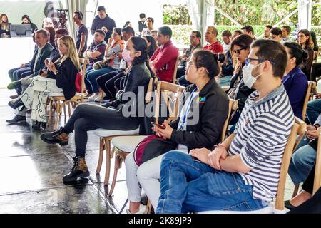 Bogota Colombia,Engativa Calle 63 Jardin Botanico de Bogota¡ Jose Celestino Mutis Orto Botanico,conferenza riunione seminario Recorre Bogota en Mapas Foto Stock
