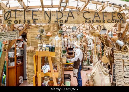 Bogota Colombia, Engativa Calle 63 Jardin Botanico de Bogota¡ Jose Celestino Mutis Giardino Botanico, esterno ingresso frontale, Cafe de la Trocha c Foto Stock