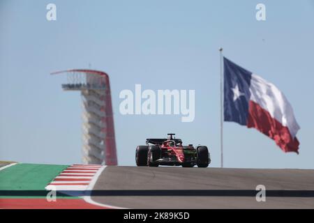 Austin, Vereinigte Staten. 21st Ott 2022. 21 ottobre 2022, circuito delle Americhe, Austin, FORMULA 1 ARAMCO GRAN PREMIO DEGLI STATI UNITI 2022, nella foto è Robert Schwarzman, Scuderia Ferrari Credit: dpa/Alamy Live News Foto Stock