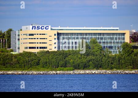 Ivany Campus, ex Waterfront Campus, del sistema del Nova Scotia Community College (NSCC) a Dartmouth, Nuova Scozia, Canada Foto Stock