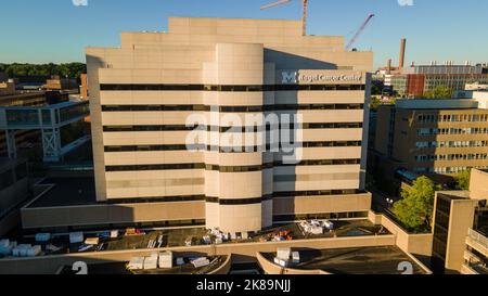 Complesso ospedaliero dell'Università del Michigan ad Ann Arbor Foto Stock