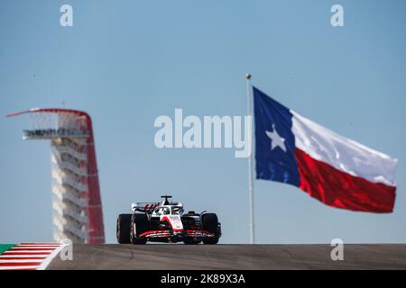 Austin, Stati Uniti. 21st Ott 2022. N. 99 Antonio Giovinazzi (ITA, Haas F1 Team), Gran Premio di Stati Uniti d'America F1 al circuito delle Americhe il 21 ottobre 2022 ad Austin, Stati Uniti d'America. (Foto da ALTO DUE) Credit: dpa/Alamy Live News Foto Stock