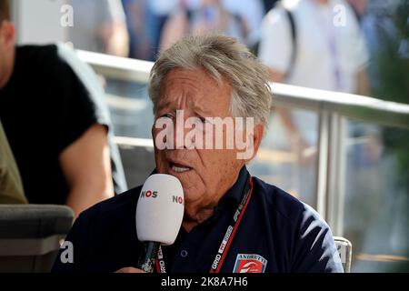 Austin, Vereinigte Staten. 21st Ott 2022. 21 ottobre 2022, Circuit of the Americas, Austin, FORMULA 1 ARAMCO GRAN PREMIO DEGLI STATI UNITI 2022, nella foto leggenda delle corse Mario Andretti Credit: dpa/Alamy Live News Foto Stock