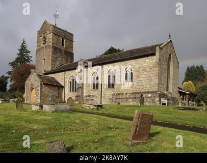 Chiesa di San Giacomo minore, Tatham vicino a Lancaster, Lancashire Foto Stock