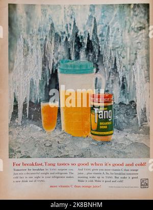 Vintage 4 Agosto 1961 'Life' Magazine Advert, USA Foto Stock