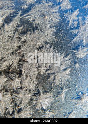 Primo piano di cristallo di ghiaccio a Taiwan Foto Stock