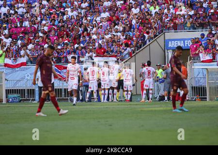 Salvador, Brasile. 22nd Ott 2022. BA - Salvador - 10/22/2022 - BRASILIANO B 2022, BAHIA X VILA NOVA Foto: Renan Oliveira/AGIF/Sipa USA Credit: Sipa USA/Alamy Live News Foto Stock