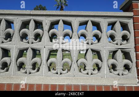 Inglewood, California, USA 19th ottobre 2022 Inglewood Park Cemetery il 19 ottobre 2022 a Inglewood, Los Angeles, California, USA. Foto di Barry King/Alamy Stock Photo Foto Stock