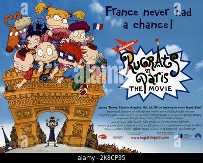 Phil, Lil, Spike, Chuckie, Tommy, Angelica, DIL & Kimi Film: Rugrats a Parigi: Il film (2000) personaggi: ,,,,, Angelica, & regista: Stig Bergqvist 05 novembre 2000 **AVVERTENZA** questa fotografia è esclusivamente per uso editoriale ed è copyright dei FILM NICKELODEON e/o del fotografo assegnato dalla Film o dalla Production Company e può essere riprodotta solo da pubblicazioni in concomitanza con la promozione del film di cui sopra. È richiesto un credito obbligatorio per I FILM IN NICKELODEON. Il fotografo deve essere accreditato anche quando è noto. Nessun uso commerciale può essere concesso senza l'autorizzazione scritta di Foto Stock