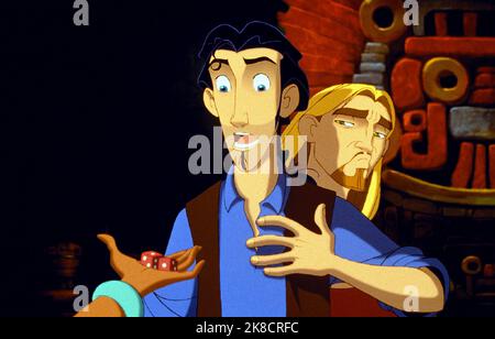 Tulio & Miguel Film: La strada per El Dorado (2000) personaggi: Tulio & Miguel regista: Bibo Bergeron & Will Finn 31 marzo 2000 **AVVERTENZA** questa fotografia è esclusivamente per uso editoriale ed è copyright di DREAMWORKS e/o del fotografo assegnato dalla Film o dalla Production Company e può essere riprodotta solo da pubblicazioni in concomitanza con la promozione del film di cui sopra. È richiesto un credito obbligatorio a DREAMWORKS. Il fotografo deve essere accreditato anche quando è noto. Nessun uso commerciale può essere concesso senza autorizzazione scritta da parte della Film Company. Foto Stock