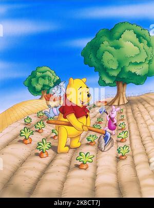 Rabbit, Winnie the Pooh & Piglet Film: Winnie the Pooh (2000) personaggi: , RABBIT, WINNIE THE POOH & PIGLET Aus Der Serie TV 'Neue Abenteuer mit Winnie Puuh' (The New Adventures of Winnie the Pooh, USA 1988-1991) 21 marzo 2000 **AVVERTENZA** questa fotografia è esclusivamente per uso editoriale ed è copyright di DISNEY e/o del fotografo assegnato dalla Film o dalla Production Company e può essere riprodotta solo da pubblicazioni in concomitanza con la promozione del film sopra citato. È richiesto un credito obbligatorio a DISNEY. Il fotografo deve essere accreditato anche quando è noto. Nessun uso commerciale può essere gra Foto Stock