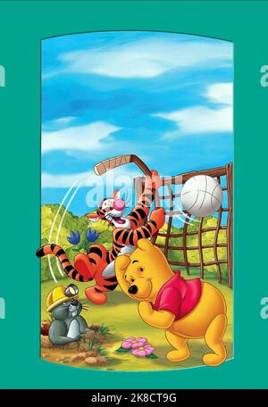 Tigger & Winnie The Pooh Film: Winnie the Pooh (2000) personaggi: TIGGER & WINNIE THE POOH Aus Der Serie TV 'Neue Abenteuer mit Winnie Puuh' (The New Adventures of Winnie the Pooh, USA 1988-1991) 21 marzo 2000 **AVVERTENZA** questa fotografia è esclusivamente per uso editoriale ed è copyright di DISNEY e/o del fotografo assegnato dalla Film o dalla Production Company e può essere riprodotta solo da pubblicazioni in concomitanza con la promozione del film sopra citato. È richiesto un credito obbligatorio a DISNEY. Il fotografo deve essere accreditato anche quando è noto. Nessun uso commerciale può essere concesso senza writ Foto Stock