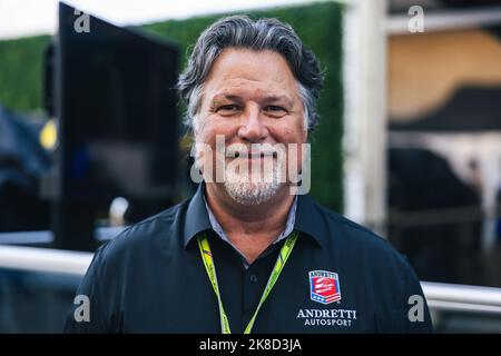 Austin, Texas, Stati Uniti. 22nd Ott 2022. Michael Andretti (USA). 22.10.2022. Campionato del mondo Formula 1, Rd 19, Gran Premio degli Stati Uniti, Austin, Texas, USA, Qualifiche. Il credito fotografico dovrebbe essere: XPB/immagini dell'Associazione Stampa. Credit: XPB Images Ltd/Alamy Live News Foto Stock