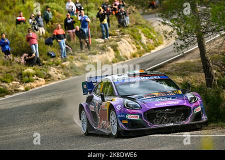 CRAIG BREEN, PAUL NAGLE, M-SPORT FORD WORLD RALLY TE Foto Stock